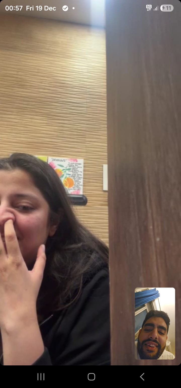 You being adorably silly