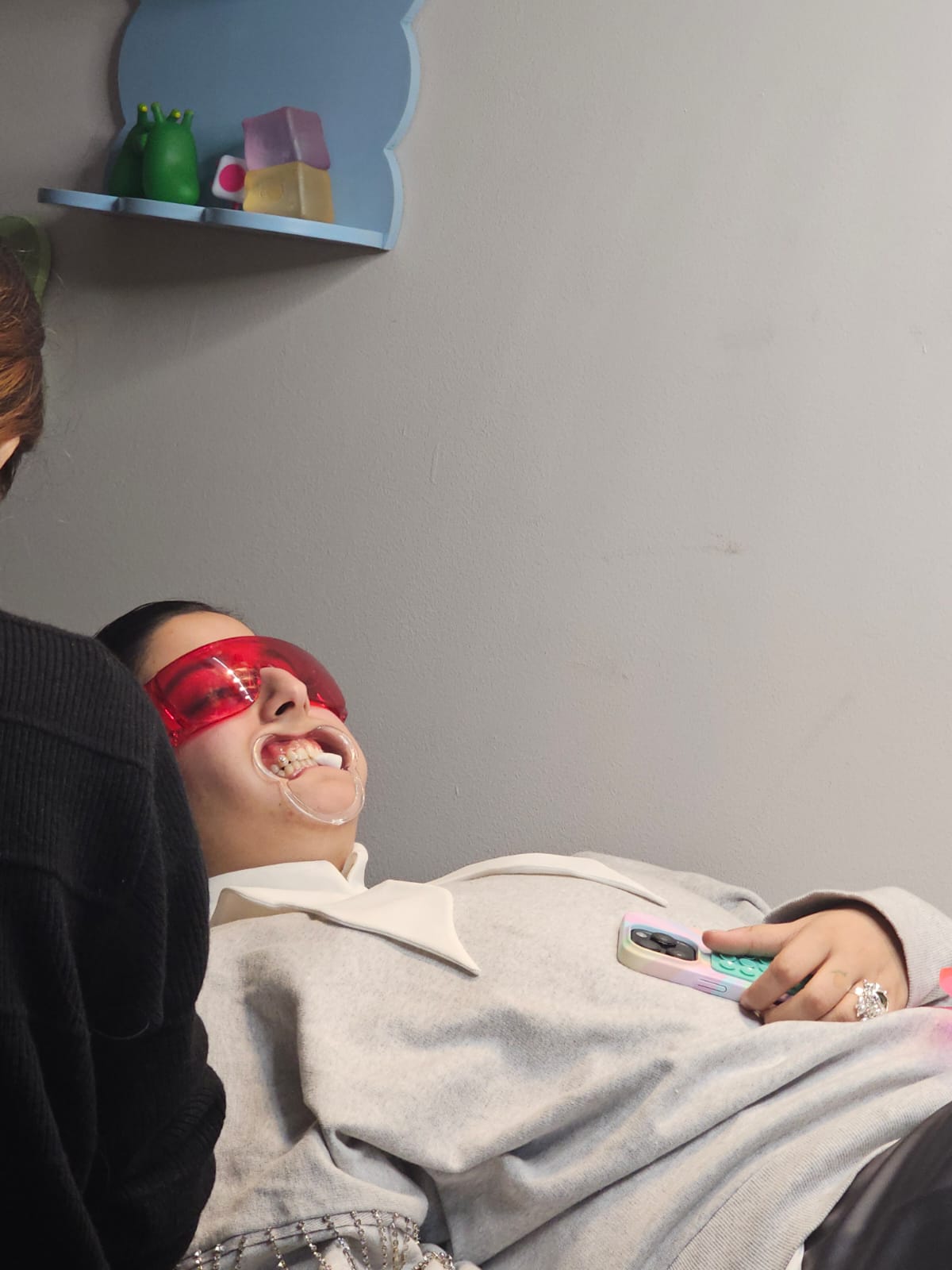 You getting tooth gems